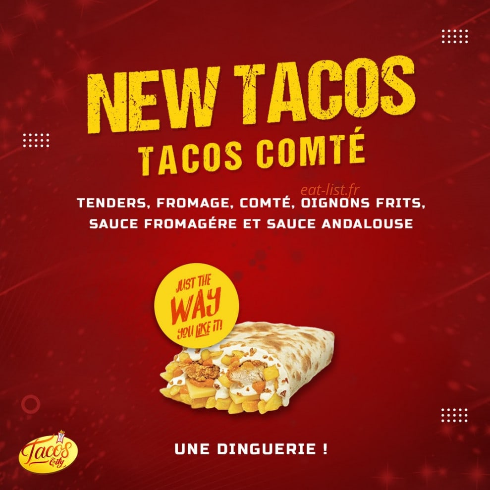 Tacos city — carte page 3