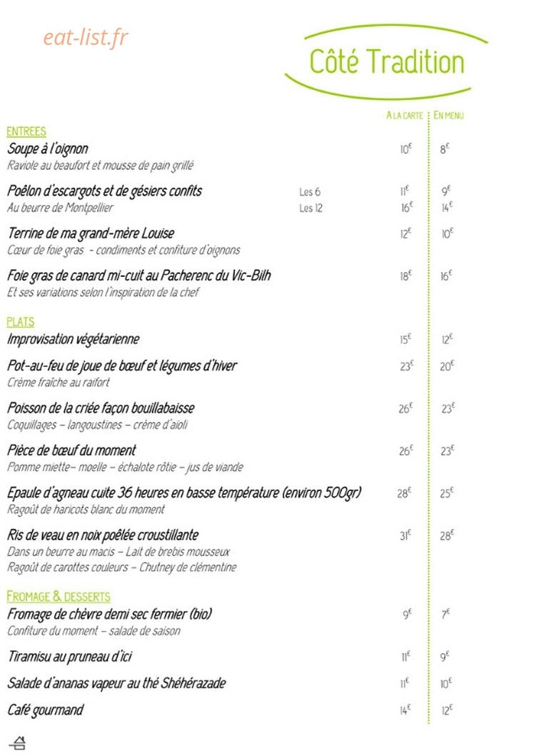 Au Bord de la Source — carte page 3