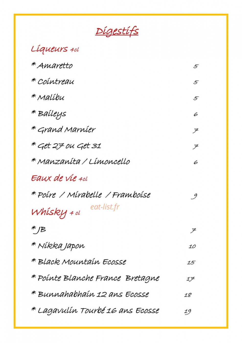 Domaine de Bugatel — carte page 19