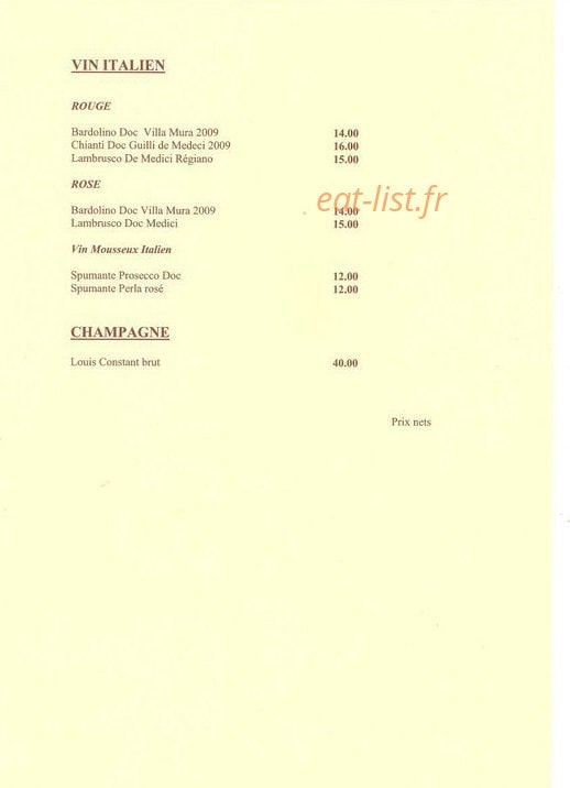 La Grange — carte page 11