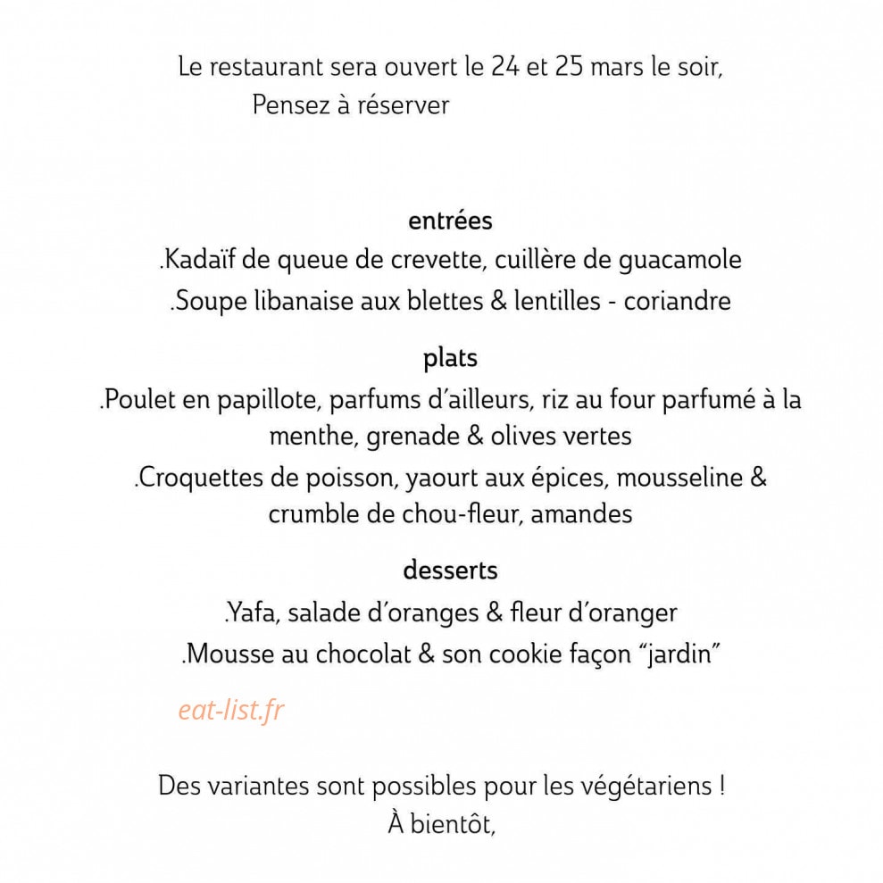 L'Autre maison — carte page 1