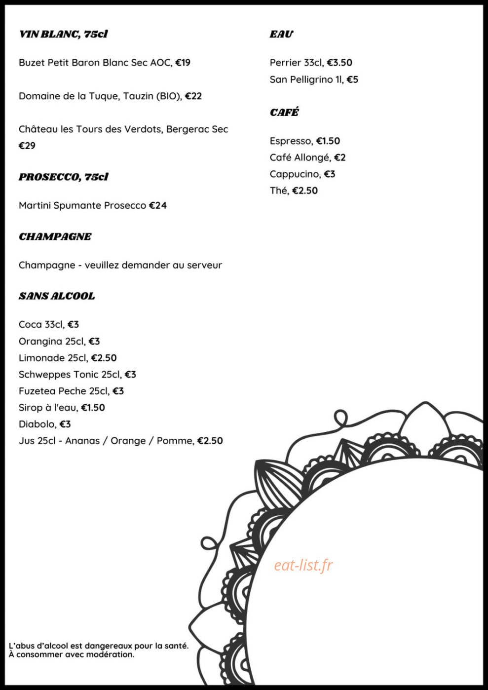 The Spice Kitchen — carte page 4