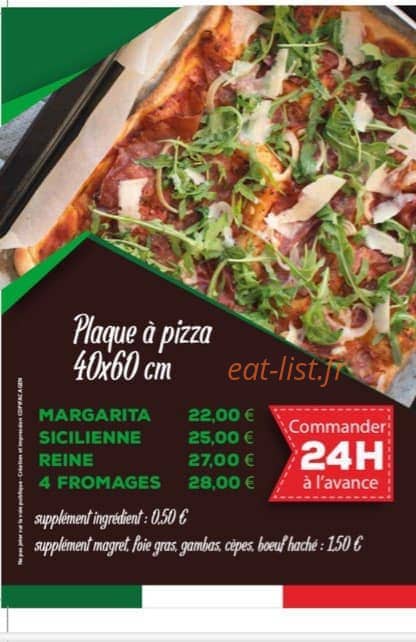Pizza ted — carte page 2