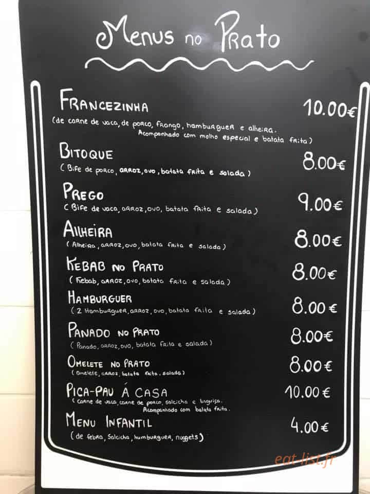 Chez Claudia — carte page 2