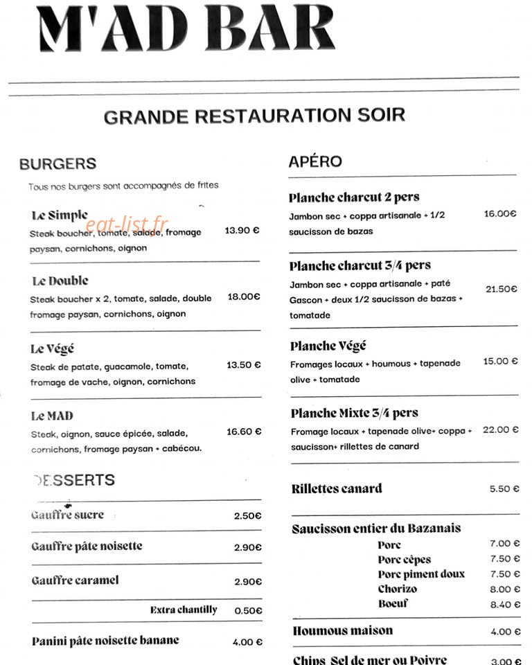 Le Madelo — carte page 3