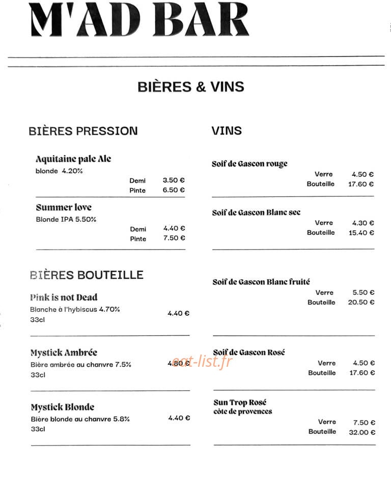 Le Madelo — carte page 2