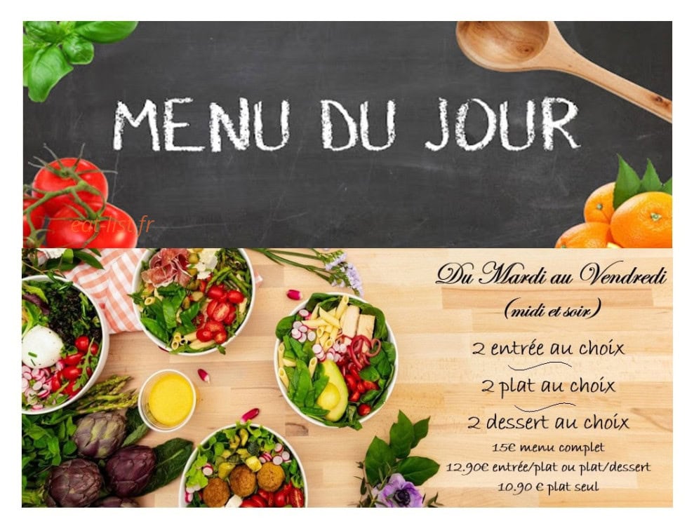 Le Petit Troquet — carte page 1