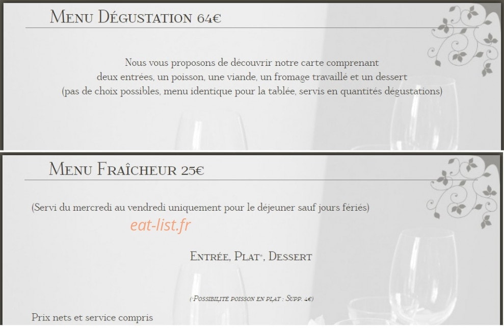 Boat aux saveurs — carte page 3