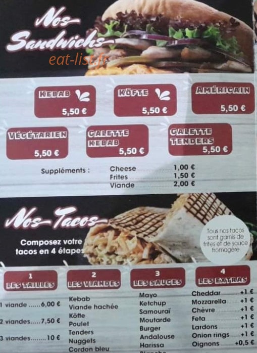La cantine de marmande — carte page 3