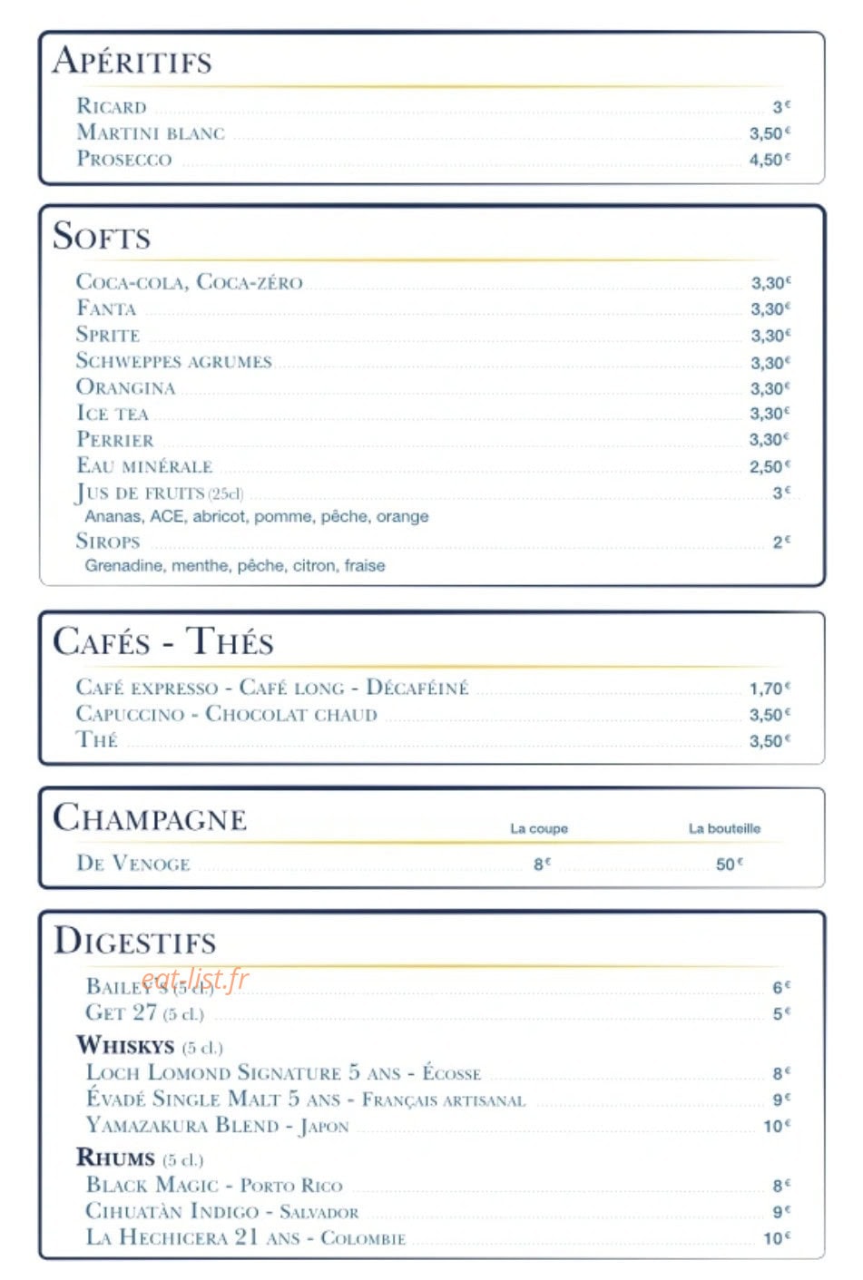 Le Cercle — carte page 5