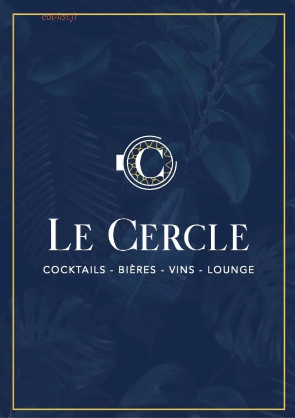 Le Cercle — carte page 1