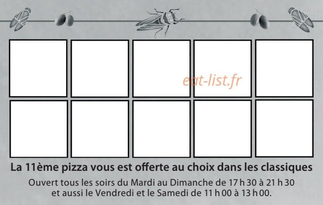 Le Pizzatier — carte page 6