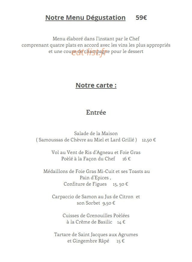 Les Glycines — carte page 3