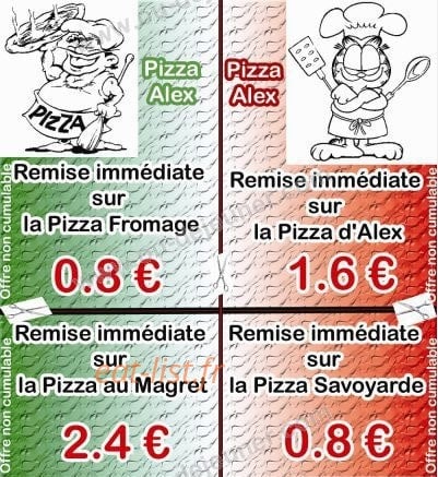 Pizza alex — carte page 3