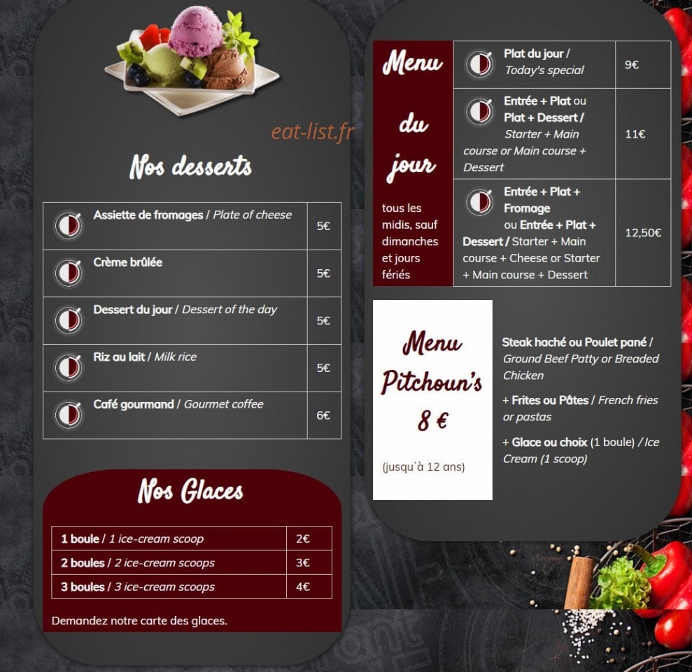 Le Moderne — carte page 3