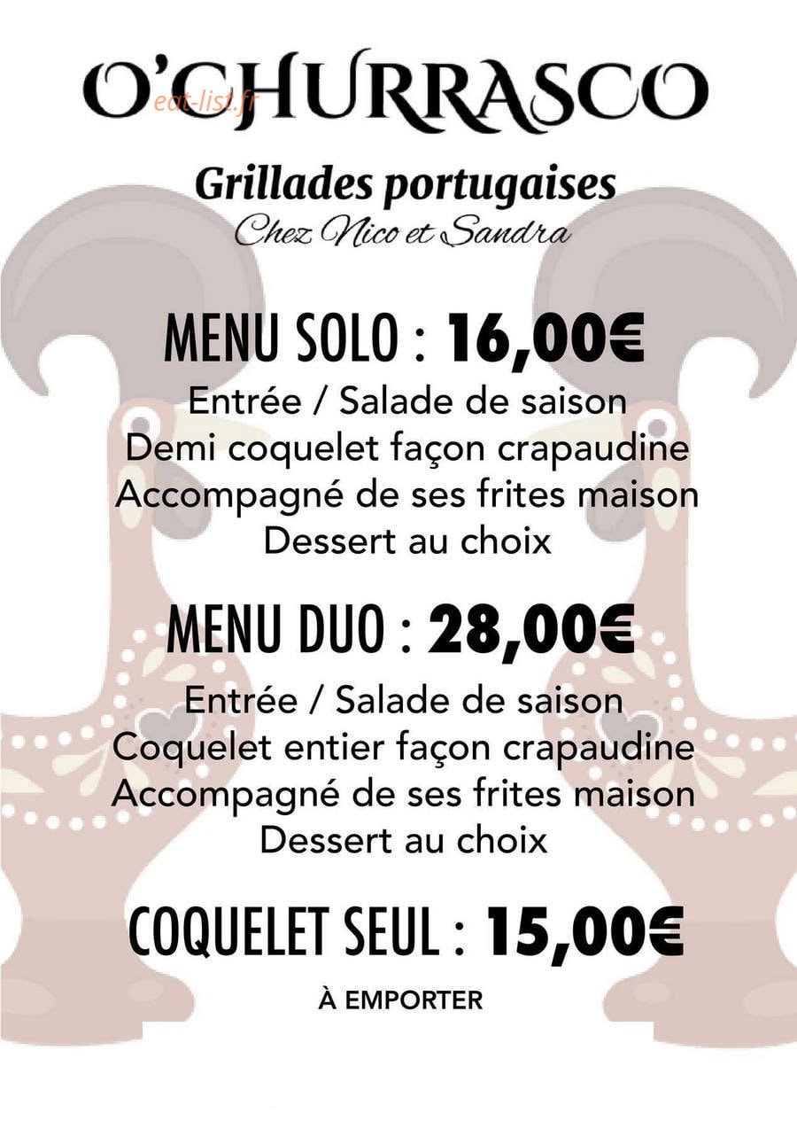 O'churrasco — carte page 2