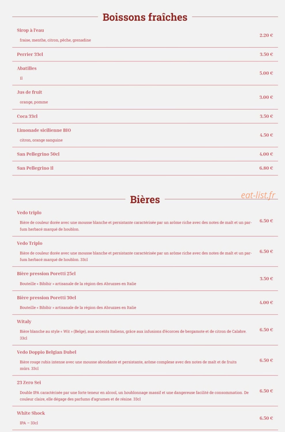 Zio Enzo — carte page 2