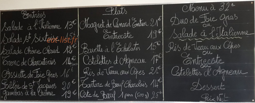 La Table en Bruilhois — carte page 1