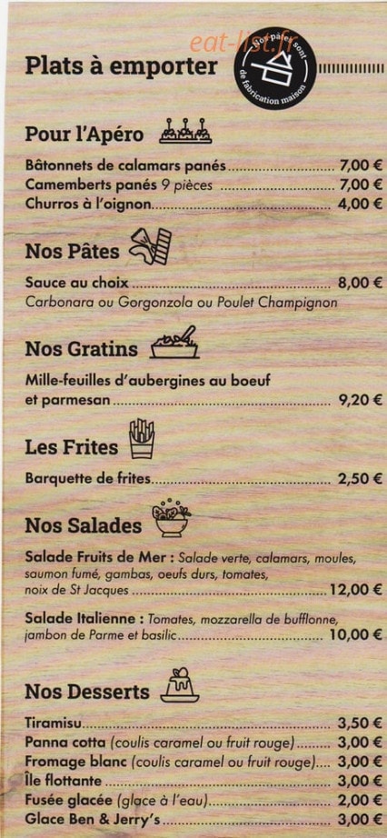La Vénitia — carte page 3