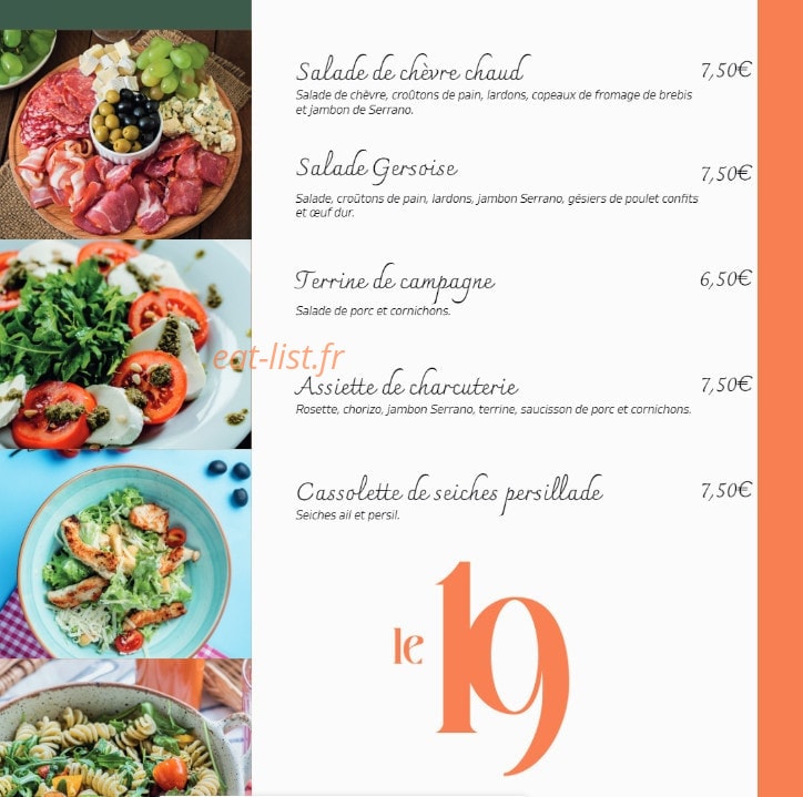 Le 19 — carte page 1