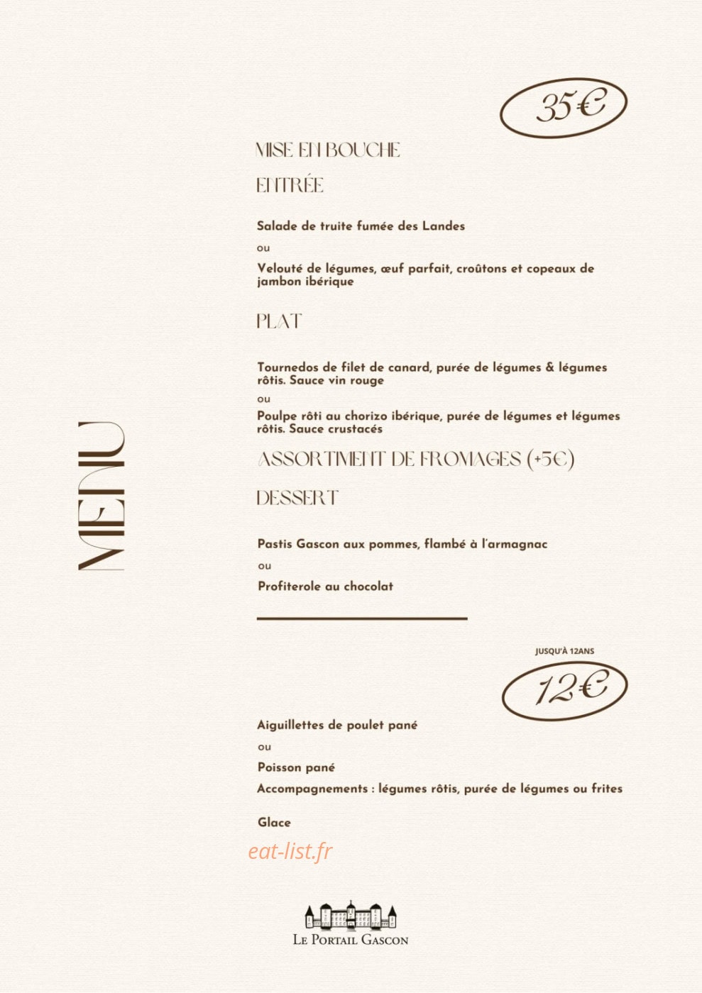 Le Portail Gascon — carte page 2