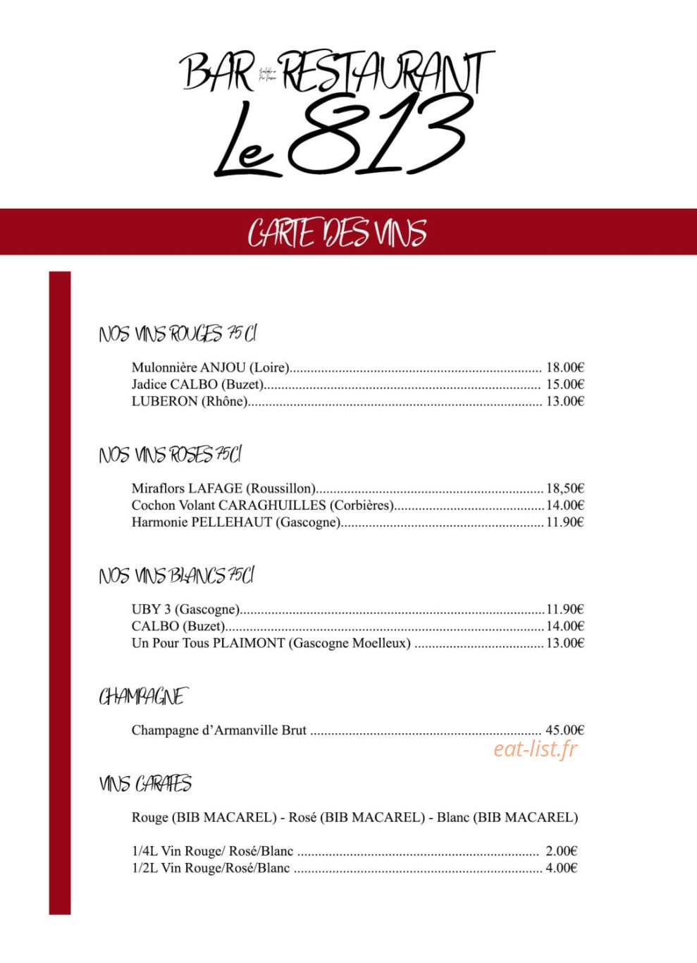 Le 813 — carte page 2