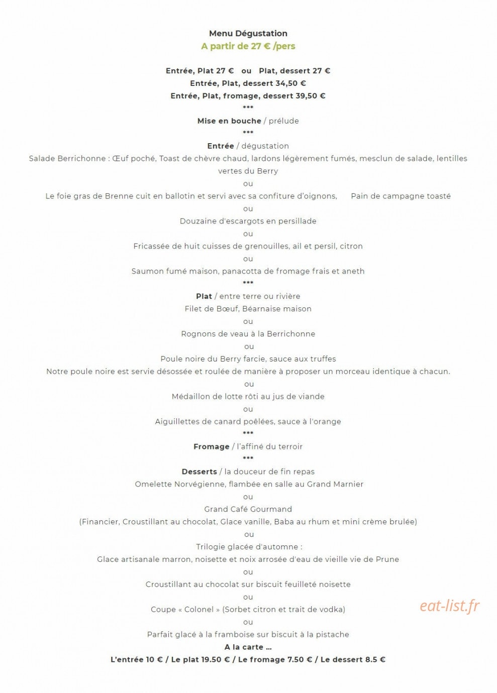 Le Prieuré — carte page 1