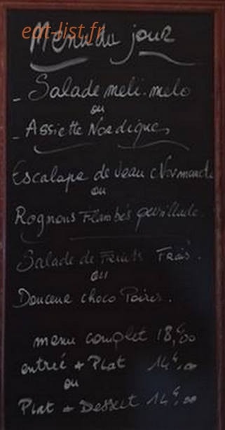 La Suite — carte page 1