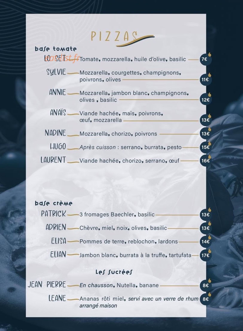 Lo 7 D'aqui — carte page 1