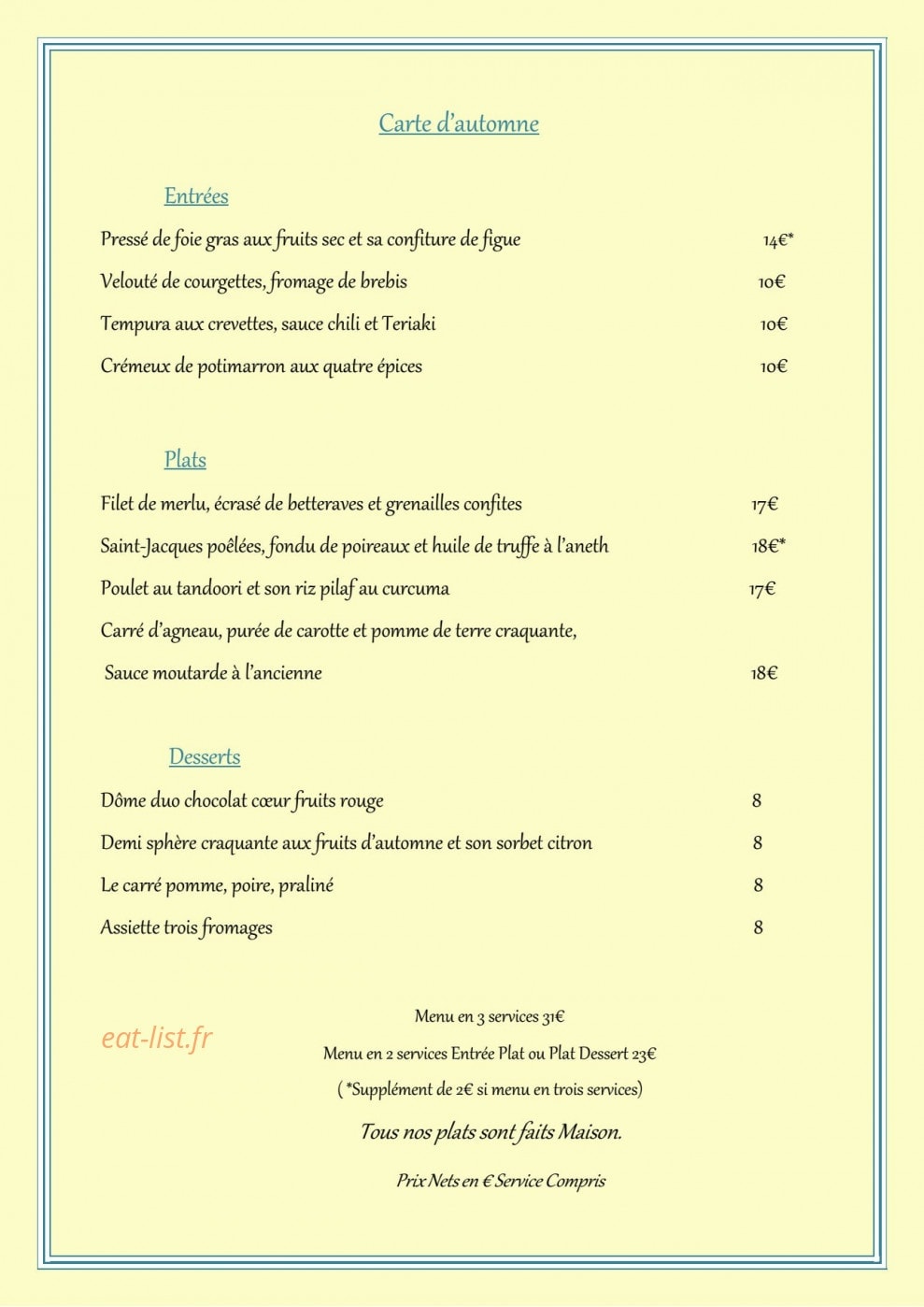 L'écluse — carte page 1