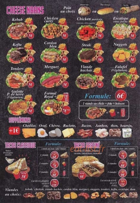 La palmeraie — carte page 3