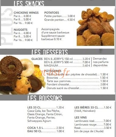 Magic pizza — carte page 4