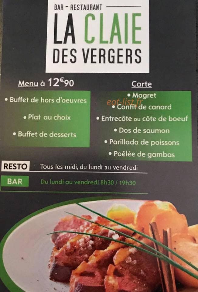 La claie des vergers — carte page 1
