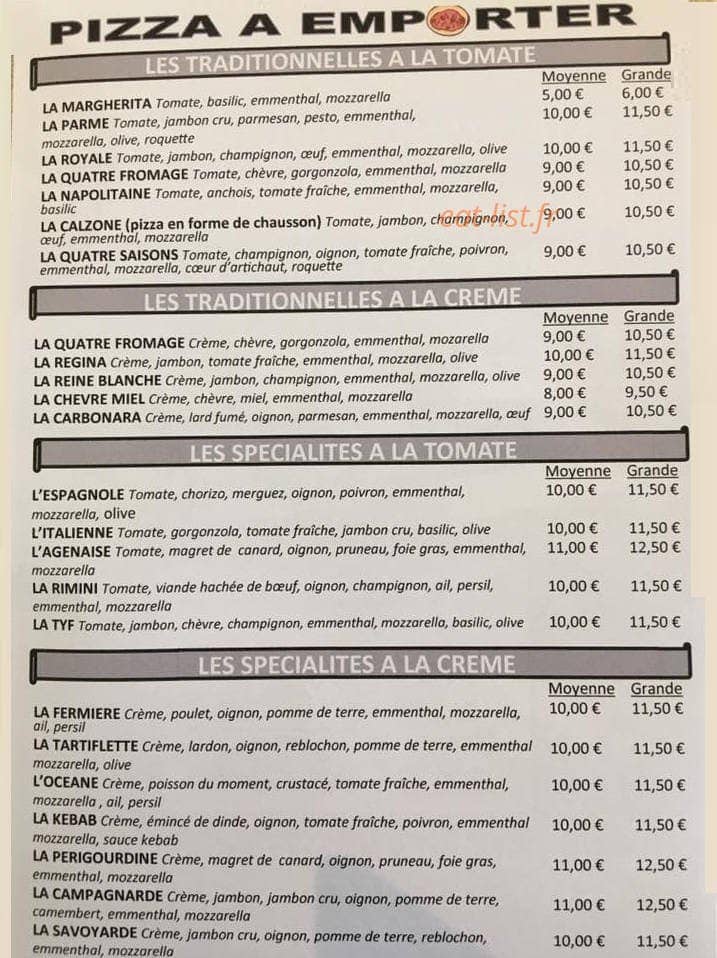 L'Escale — carte page 1