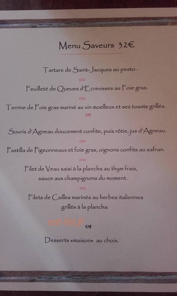 L'Ecuelle d'Or — carte page 2