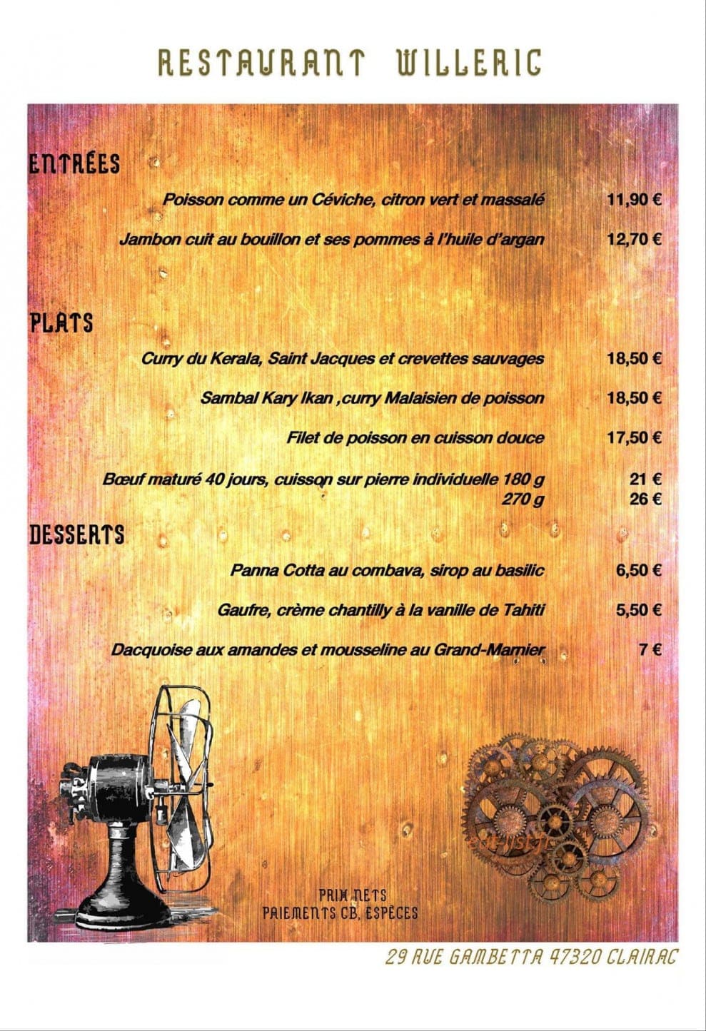 Willeric — carte page 1