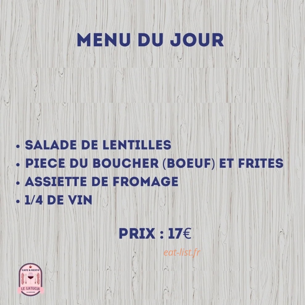 Le Latucia — carte page 1