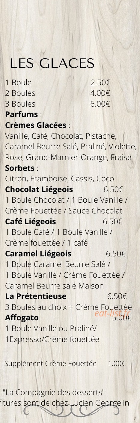 La Papoterie — carte page 3
