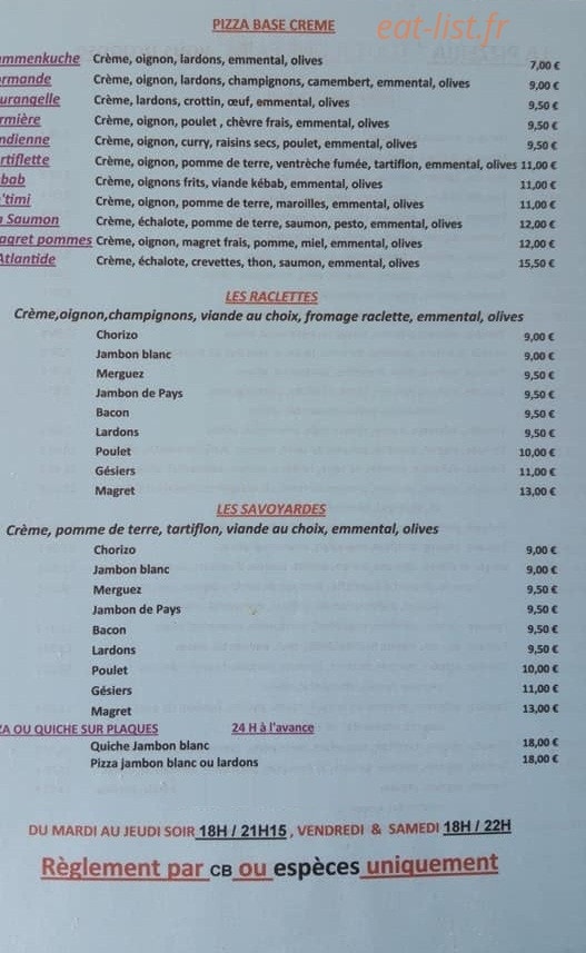 Tout à une faim — carte page 2