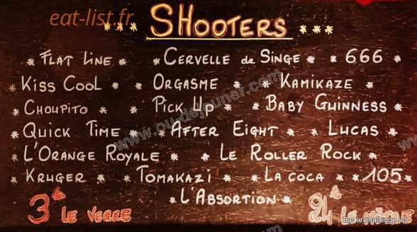 Le Challenge — carte page 4