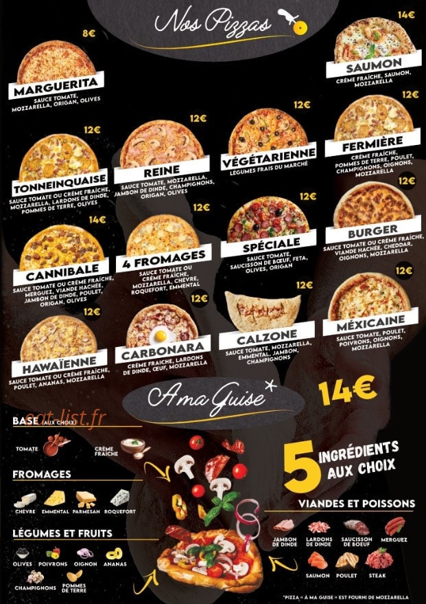 Pasta & Cie 47 — carte page 3