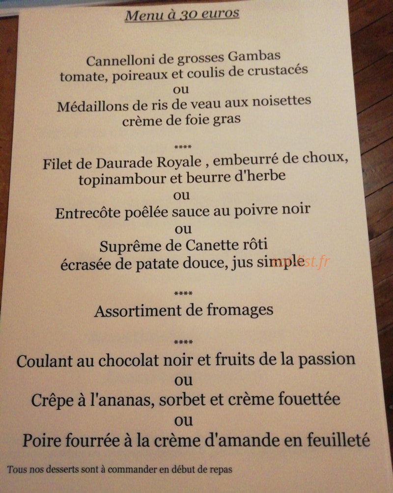 Le Temps de Vivre — carte page 3