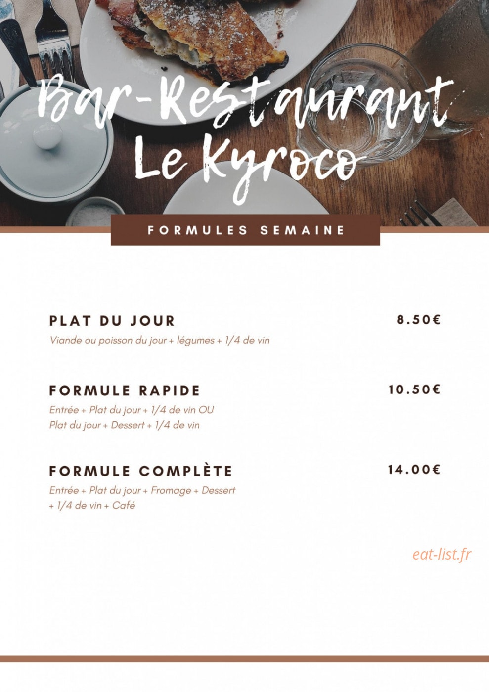 Le Kyroco — carte page 1