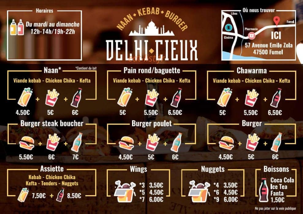 Delhi'cieux — carte page 1