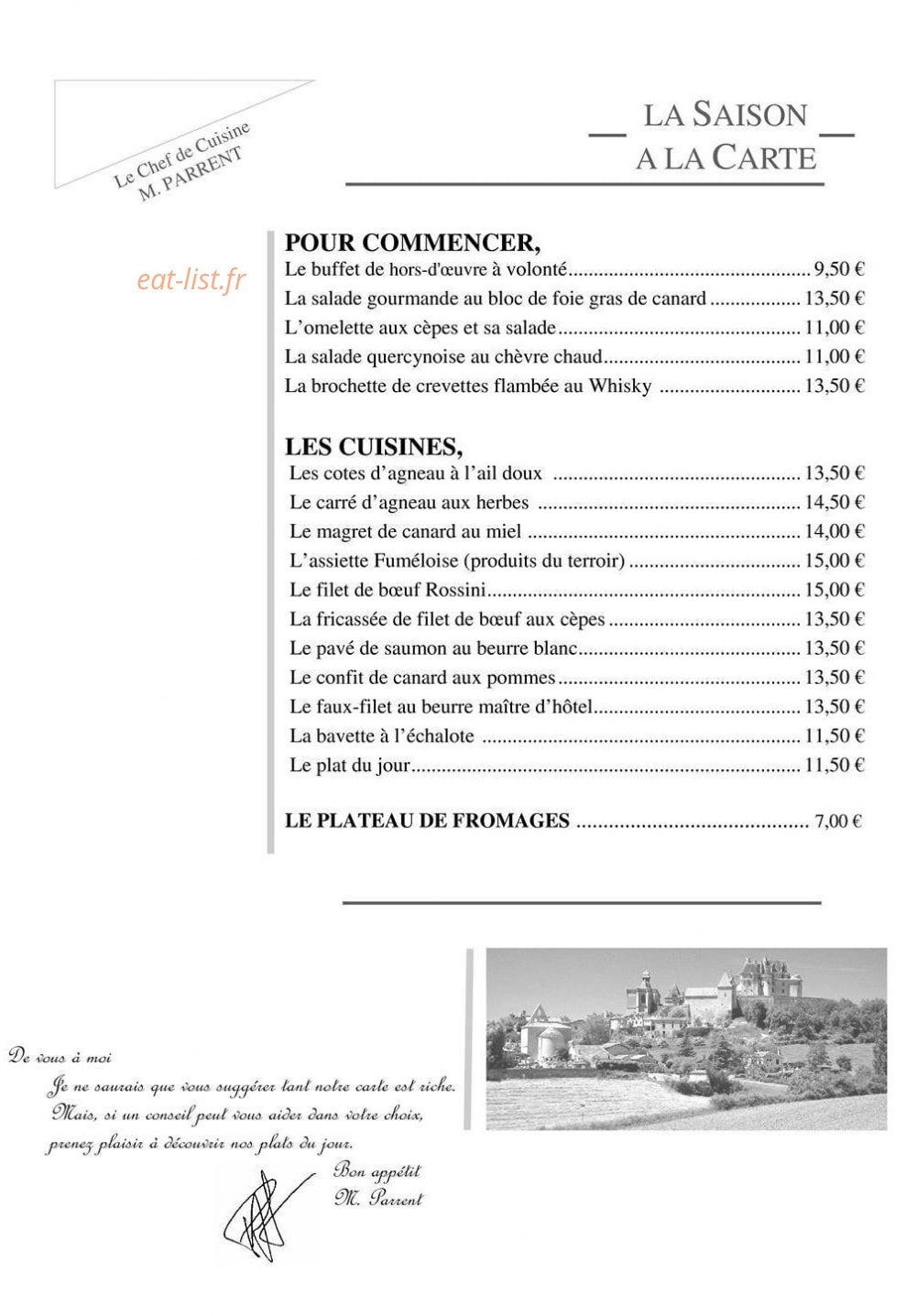 La Renaissance — carte page 1