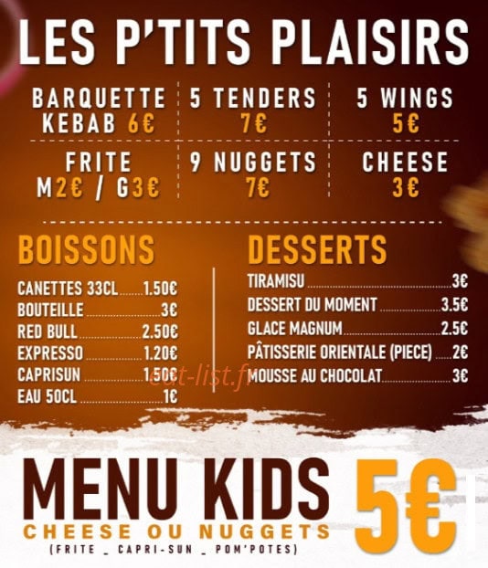 Le First — carte page 4