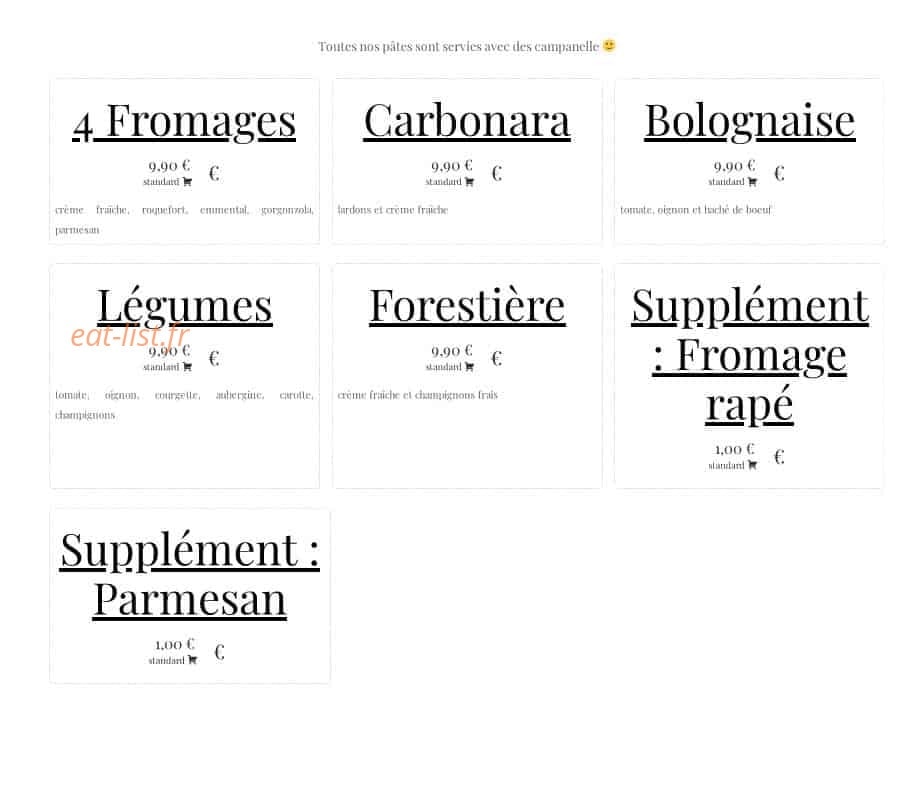 L'express — carte page 2