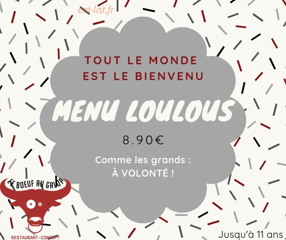 Le Boeuf au Galop — carte page 3
