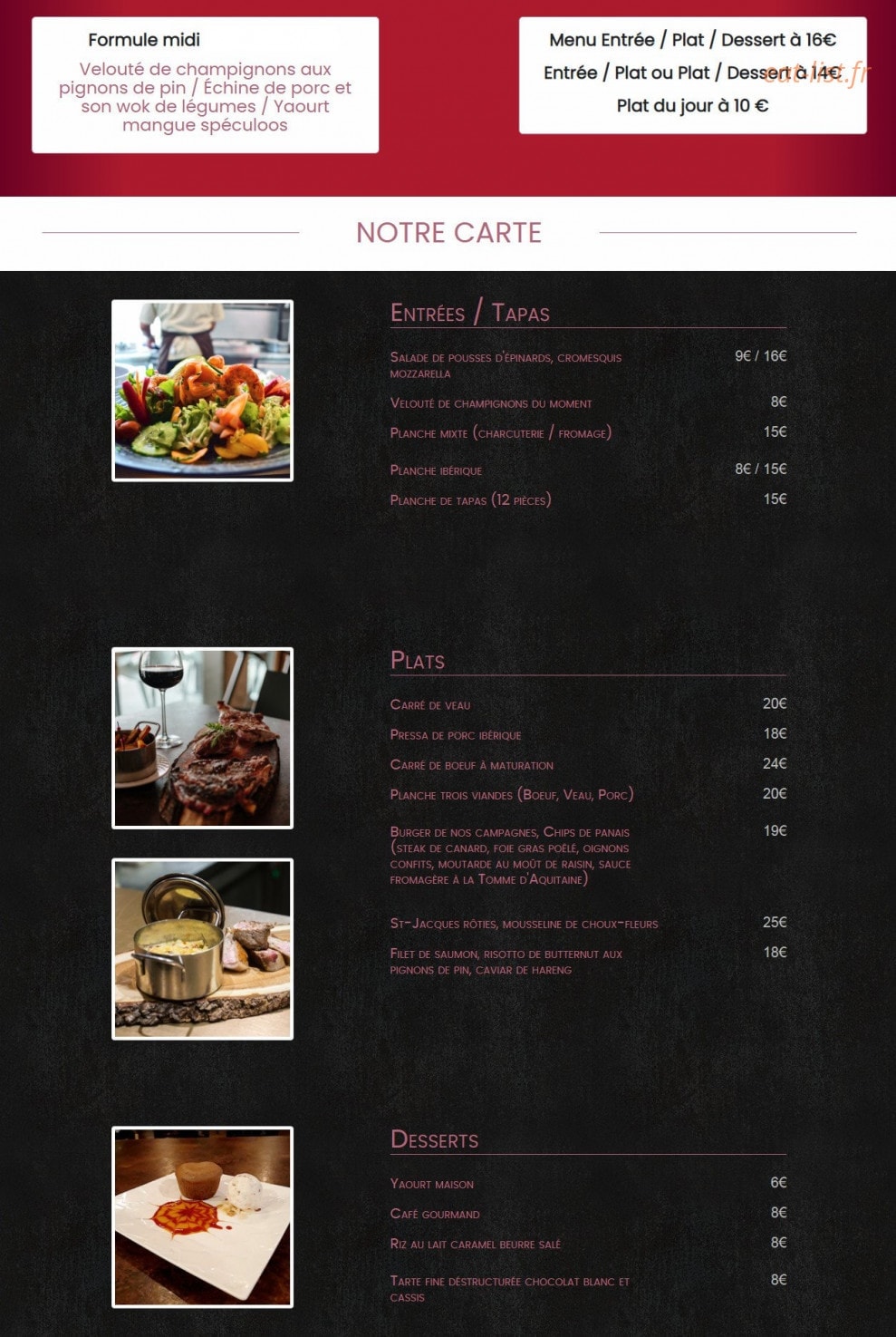 Byresta — carte page 1