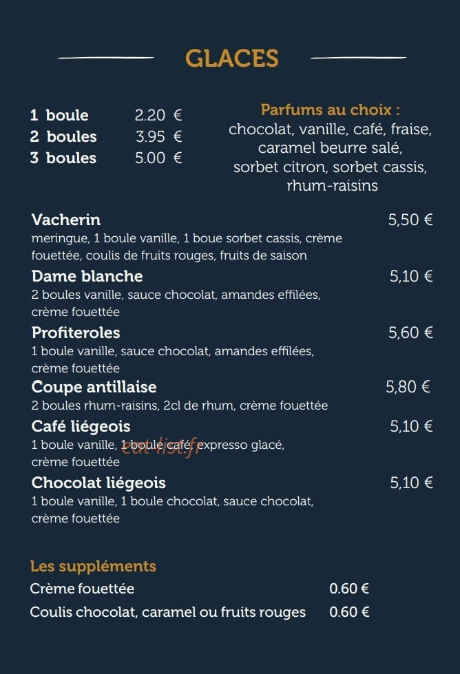 Les Comptoirs d'Alice — carte page 2